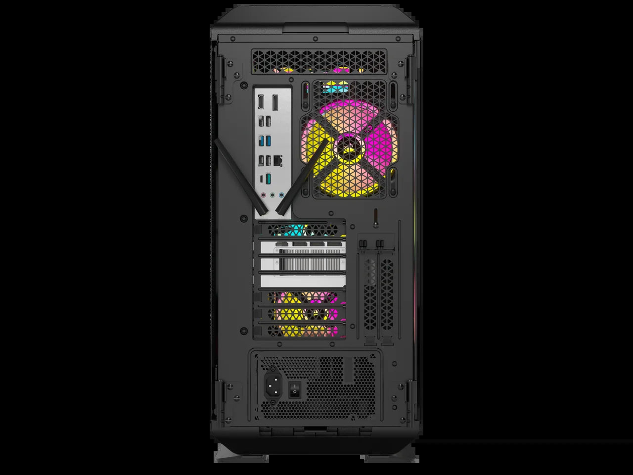 VENGEANCE I8200 Icue Link Edition Gaming PC - Liquid Cooled Intel Core I9 14900KF CPU - NVIDIA Geforce RTX 4090 Graphics - 64GB DOMINATOR TITANIUM RGB DDR5 Memory