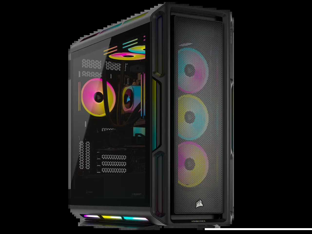 VENGEANCE I8200 Icue Link Edition Gaming PC - Liquid Cooled Intel Core I9 14900KF CPU - NVIDIA Geforce RTX 4090 Graphics - 64GB DOMINATOR TITANIUM RGB DDR5 Memory