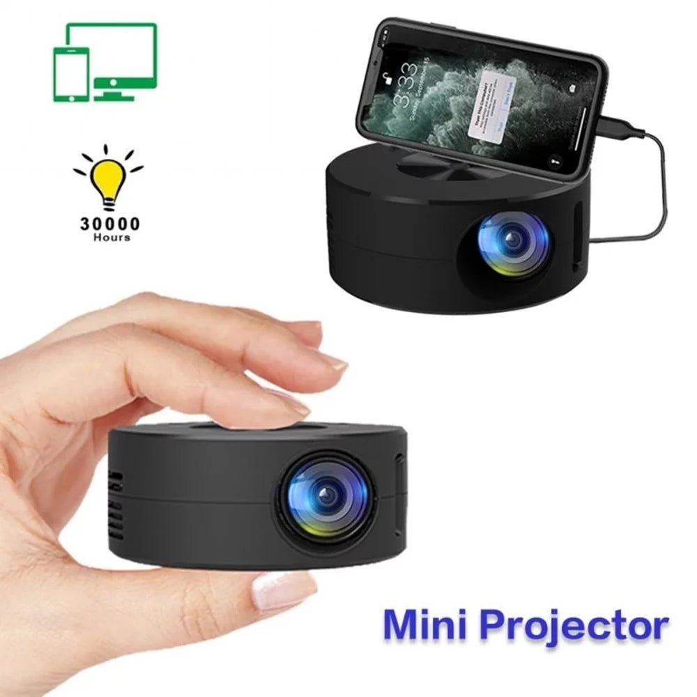 Mini Projector,1080P Home Theater Projector,Led Home Media Player,Mini Mobile Phone Projector,1080P Phone/Android Beamer